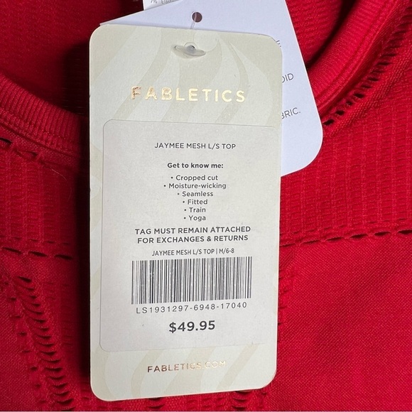 Fabletics Jaymee Mesh Top - Picture 6 of 7